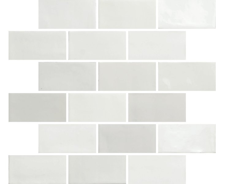 NEW ZELLIGE GLACIAR BRILLO 6.5x13x0.9