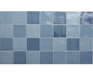 NEW ZELLIGE SKY BRILLO 13x13x0.9