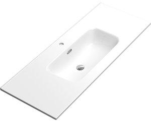 LAVABO PARA MUEBLE 120x046 1SENO LOKI BLANCO 