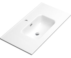 LAVABO PARA MUEBLE 090x046 LOKI BLANCO 