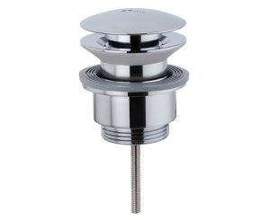 DESAGÜE LAVABO 1"1/4 SALIDA LIBRE CROMO