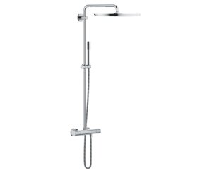 CONJUNTO DUCHA RAINSHOWER SYSTEM 400mm. CROMO