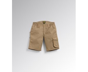 PANTALON BERMUDA POLY ISO BEIGE NATURAL-25070 T-XL