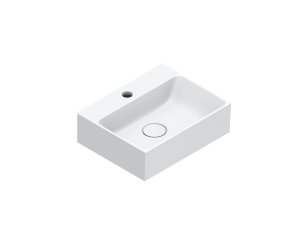 LAVABO VERSO 45x35 SIN REBOSADERO BLANCO