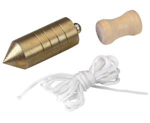 PLOMADA NUEZ MADERA 500GR