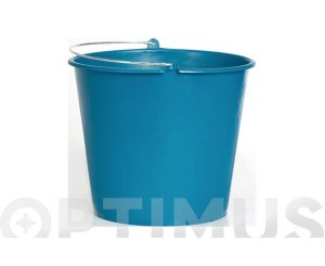 CUBO PLASTICO AZUL 12L