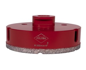 BROCA DIAMANTE CORTE SECO 100mm.