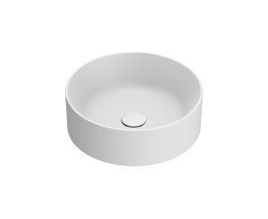 LAVABO ZERO Ø40 40x13 S/ENCIMERA BLANCO SATINADO