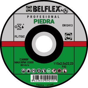 DISCO ABRATOOLS BELFLEX PIEDRA 115 C30RBF
