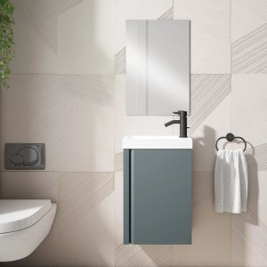 LAGOS 40x60.5x22 MUEBLE 1P AVIO + LAVABO + ESPEJO 