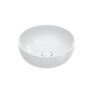 LAVABO SFERA 42Ø S/ENCIMERA SIN REBOSADERO BLANCO BRILLO