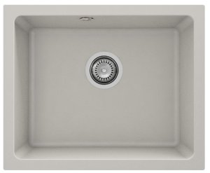 FREGADERO GRANITO TRIPLE INSTALACION 1C 560x460 BLANCO