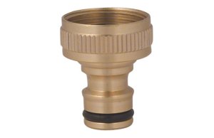 ADAPTADOR RIEGO RAPIDO LATON HEMBRA 3/4"