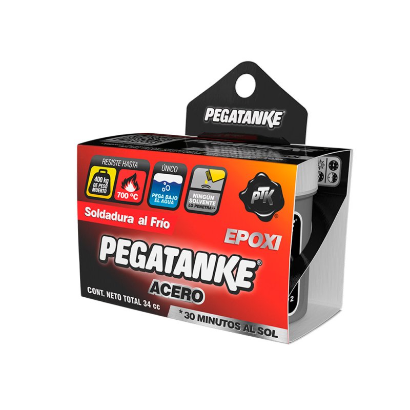 PEGATANKE EPOXICO ACERO NEGRO 32ML OFERTA