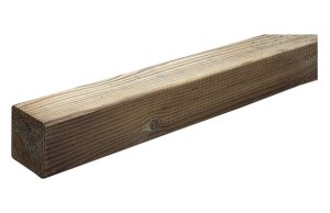 POSTE MADERA CUADRADO 7x7x100CM 