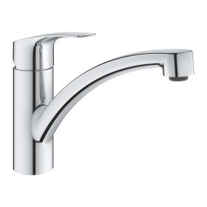 MONOMANDO EUROSMART FREGADERO CAÑO BAJO 2 CHORROS CROMO