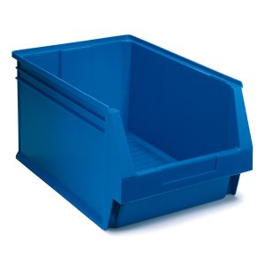 GAVETA APILABLE PLASTICO N.60 AZUL 600x400x300 MM. 51,3