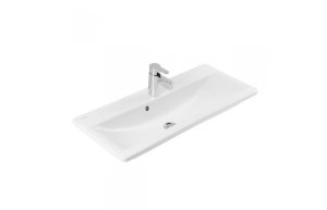 LAVABO LOOK 83 SEMIENCASTRAR C/ORIFICIO BLANCO