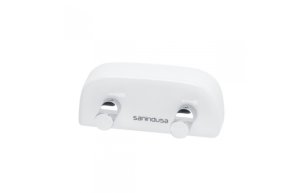 PERCHA VINTAGE CERAMICA BLANCO