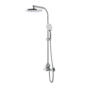 CONJUNTO DUCHA ECO PRIME XL FIJA CROMO