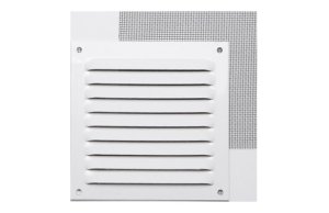 REJILLA LACADO BLANCO CON GANCHO 0,8MM MOSQUITERA 10x10CM
