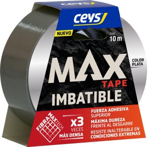 CEYS MAX TAPE PLATA 10Mx48MM