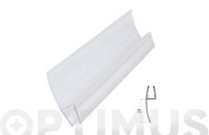 PERFIL JUNTA MAMPARA BAÑO/DUCHA 23MM/6-8MM/2MT