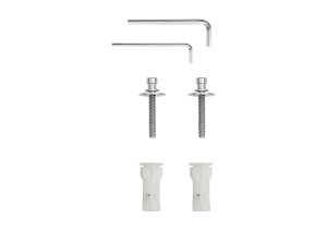 CONJUNTO FIJACION BISAGRA TAZA-ASIENTO CAIDA AMORTIGUADA