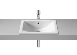 LAVABO DIVERTA B/ENCIMERA 50x38 BL.