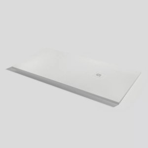 PLATO DUCHA RESINA BASE ZERO NACAR 160x80