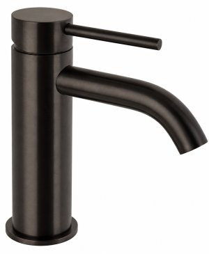 MONOMANDO MINI 40 LAVABO CUERPO LISO GUN CEPILLADO