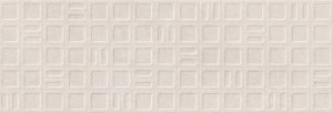 GRAVEL SQUARE CREAM MATE RECT. 40x120