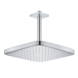 CONJUNTO DUCHA TEMPESTA 250 CUBE C/BRAZO TECHO 1CHORRO CR/BL