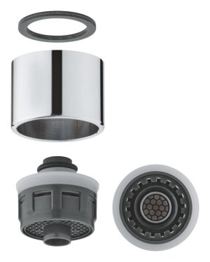 MOUSSEUR BLUE L SPOUT CROMO