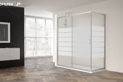 Profiltek - Spring-310+LDF Plata Alto Brillo Satinado Bold