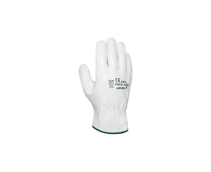 GLOVES NATURAL cowhide leather 406VRW / T10 OFFER