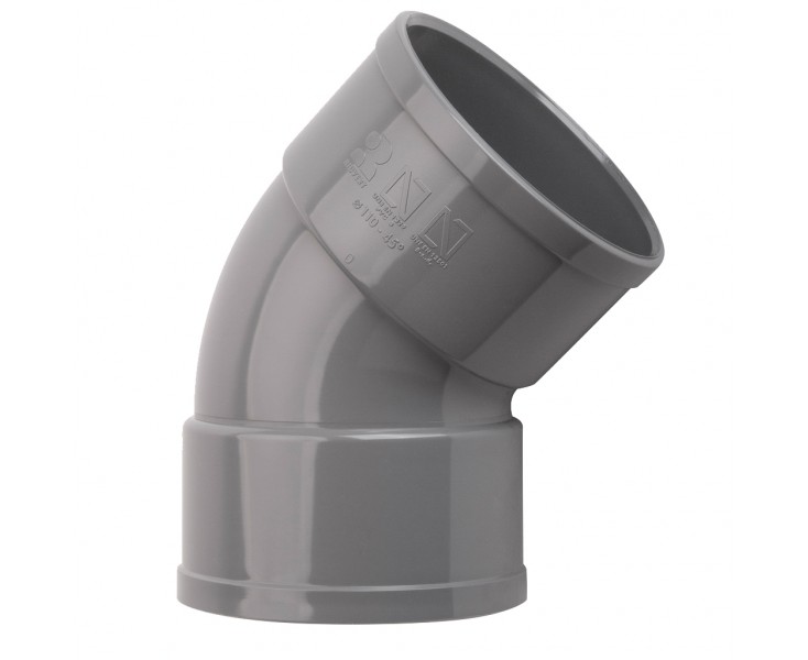  ELBOW PVC 50-45º