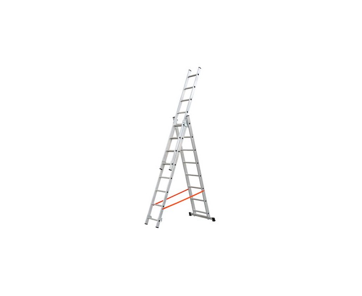 ESCALERA ALUMINIO PROFESIONAL TRIPLE COMB. 3x9 PELD OFERTA
