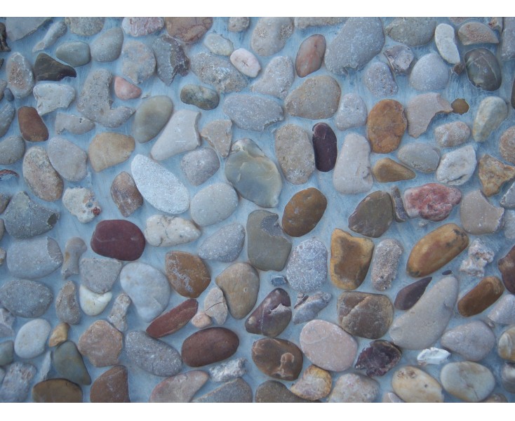  RIVER STONE TILE No. 6 BEIGE
