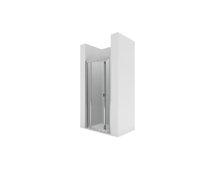 MAMPARA VICTORIA PP 900 860-910 SILVER BRILLO
