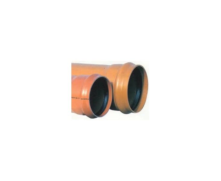 TUBO PVC TEJA 6000x160 SANEAM. SOLITUB