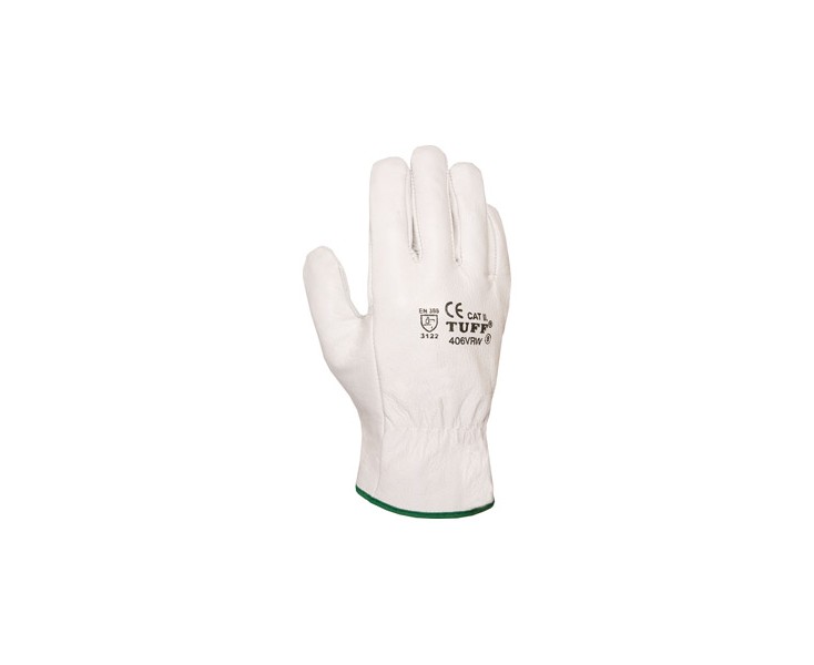 GUANTES PIEL FLOR VACUNO NATURAL 406VRW/T09 OFERTA
