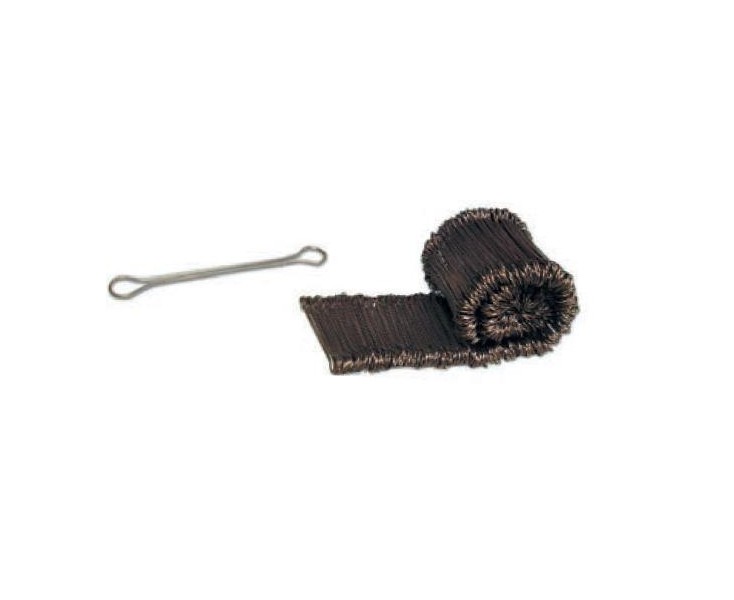 ALAMBRE CLIP-ATAR ANONIZADO DOBLE 120mm. 1000UD