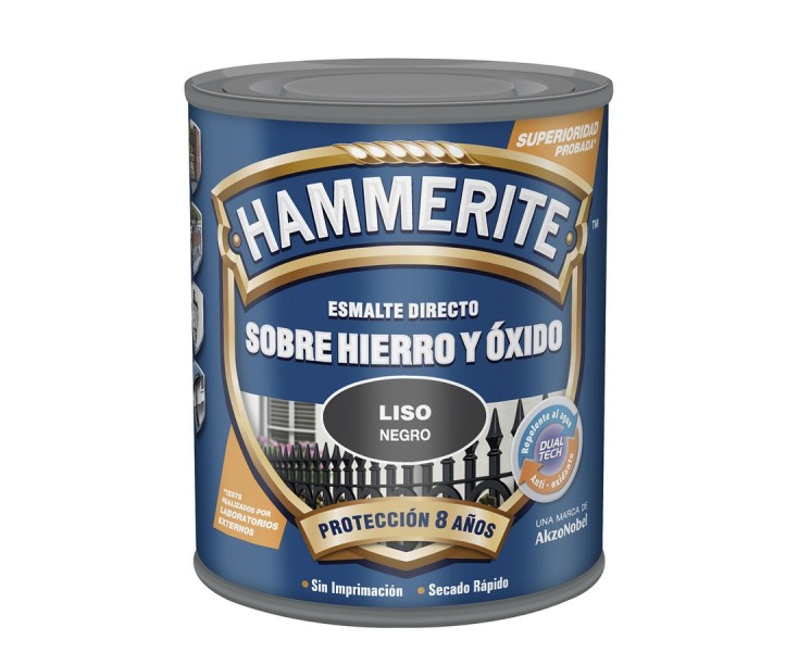 SMOOTH HAMMERITE 750ml. BLACK
