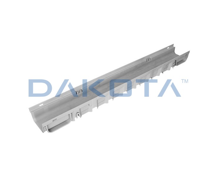 CANALON PP PLUS 100x13x7.5 GRIS SC 75/110