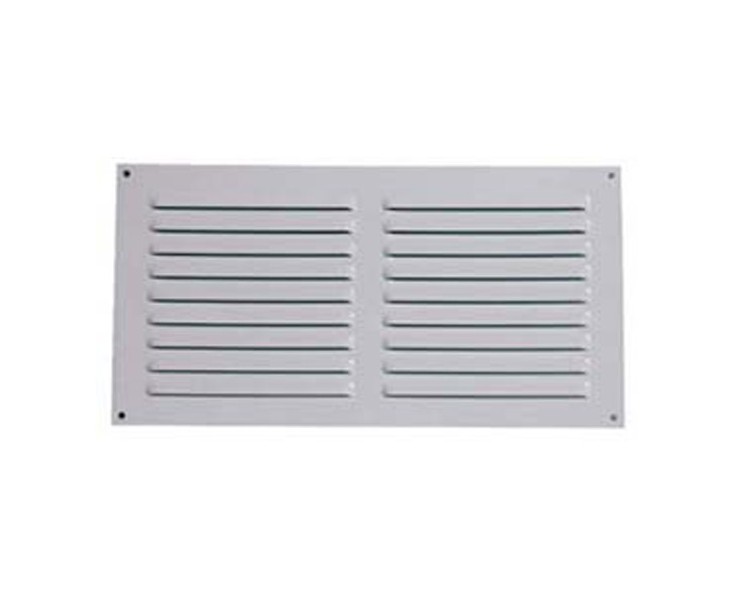 REJILLA ALUMINIO BLANCA 25x25
