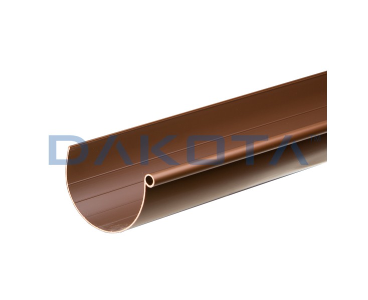 CANALON PVC G125 PERFIL 125 COBRE
