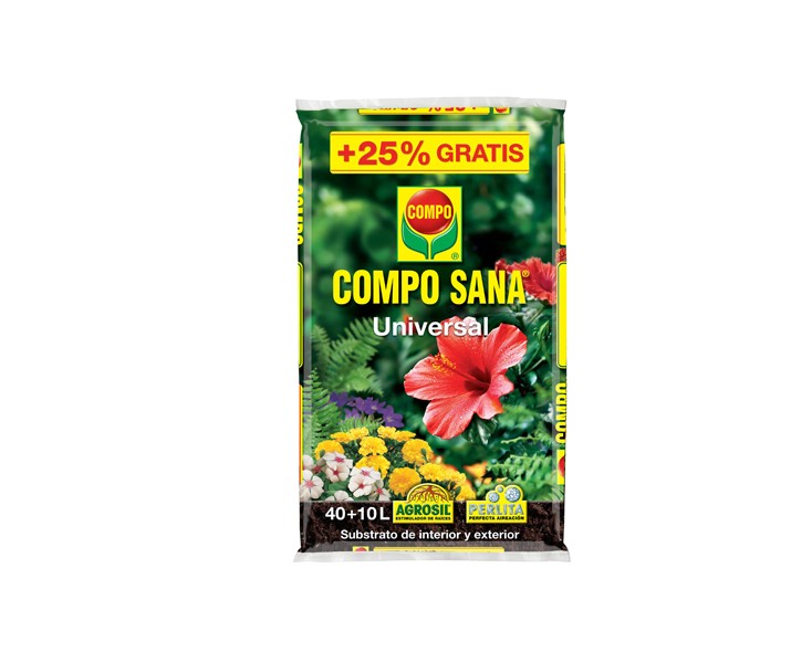 SUBSTRATO COMPO SANA 40LITROS + 25% GRATIS OFERTA