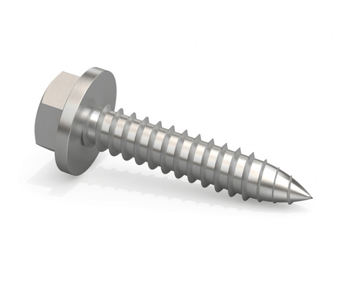 SCREW THREAD SCREW C / HEXAGONAL 6.3x100