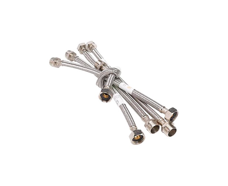 STAINLESS FLEXIBLE CONNECTION M3 / 8-H1 / 2 30CM